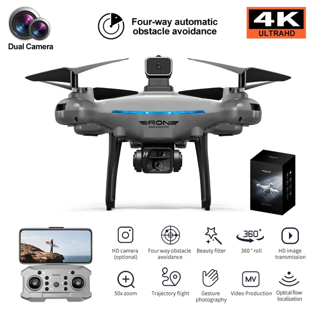 KY102 8K Professional Dual-Camera Drone with Obstacle Avoidance 2