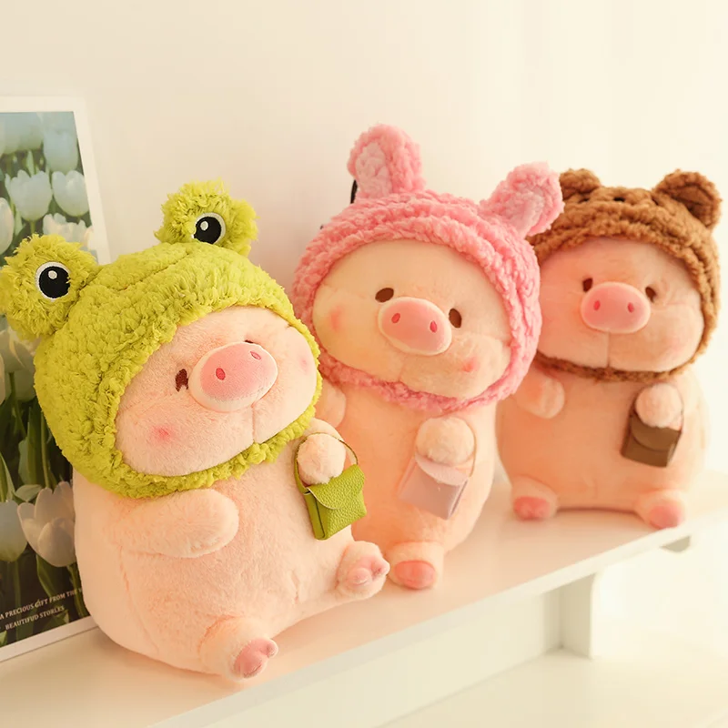 

Милая трансформируется в Lulu мягкая свинья кукла Lulu Muppet интернет знаменитости свинья кукла подарок на день рождения