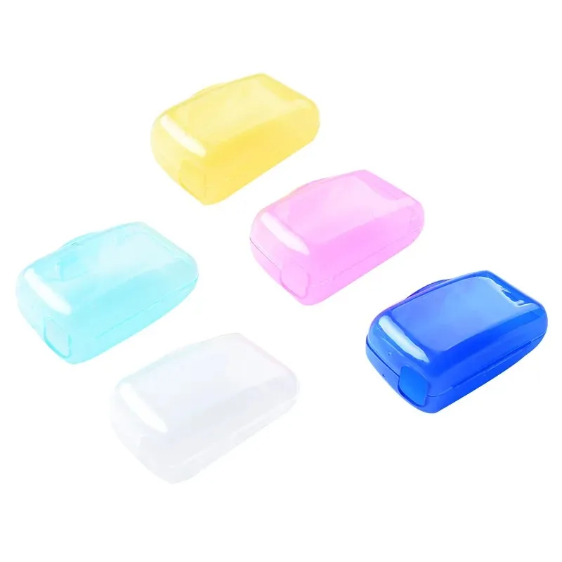 Portable Toothbrush Cover Holder Health Germproof Toothbrushes Protector Travel Hiking Camping Brush Cap Case 5Pcs/set toothbrush holder toothbrush covers toothbrush case