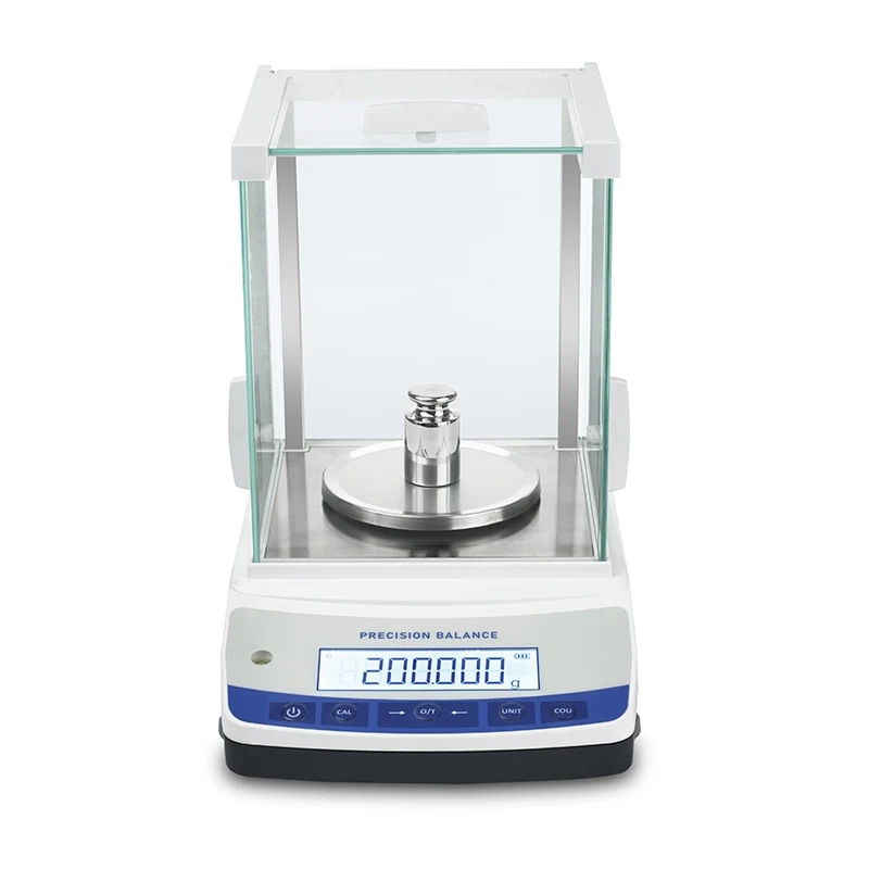 מאזנית מעבדה בדיוק גבוה 0.001gx300-500g מאזנית דיגיטלית מדויקת עם כיוון תכשיטי מאזנית