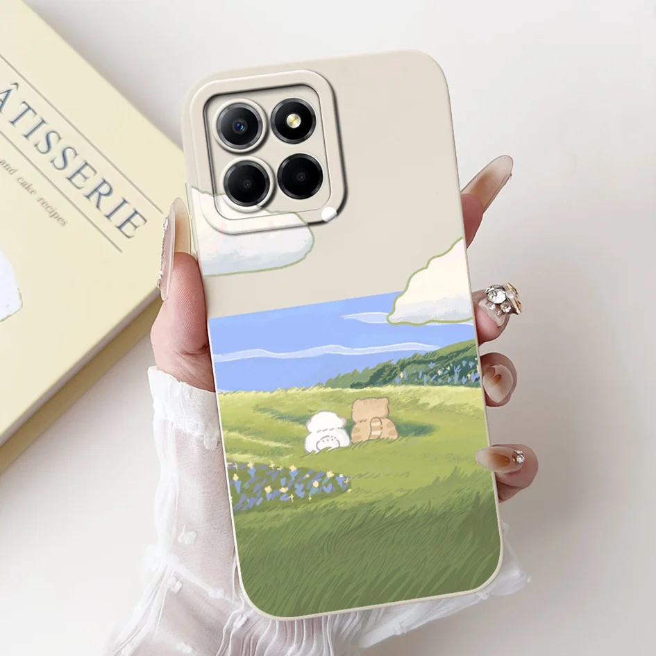 Cute Panda Shockproof Silicone Phone Case - Soft Animal Design Cover
