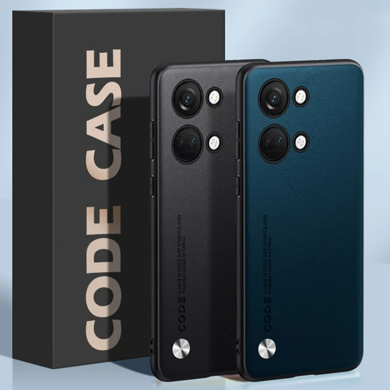 OnePlus Nord 3 5G용 고급 PU 가죽 케이스, OnePlus Ace 2V One Plus Nord3용 실리콘 전체 보호 폰 케이스