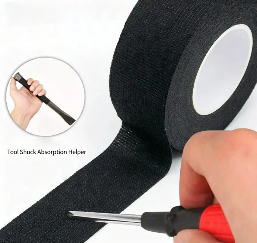 절연, 소음 감소, 난연, 고온 내성 자동차용 플란넬 배선 테이프