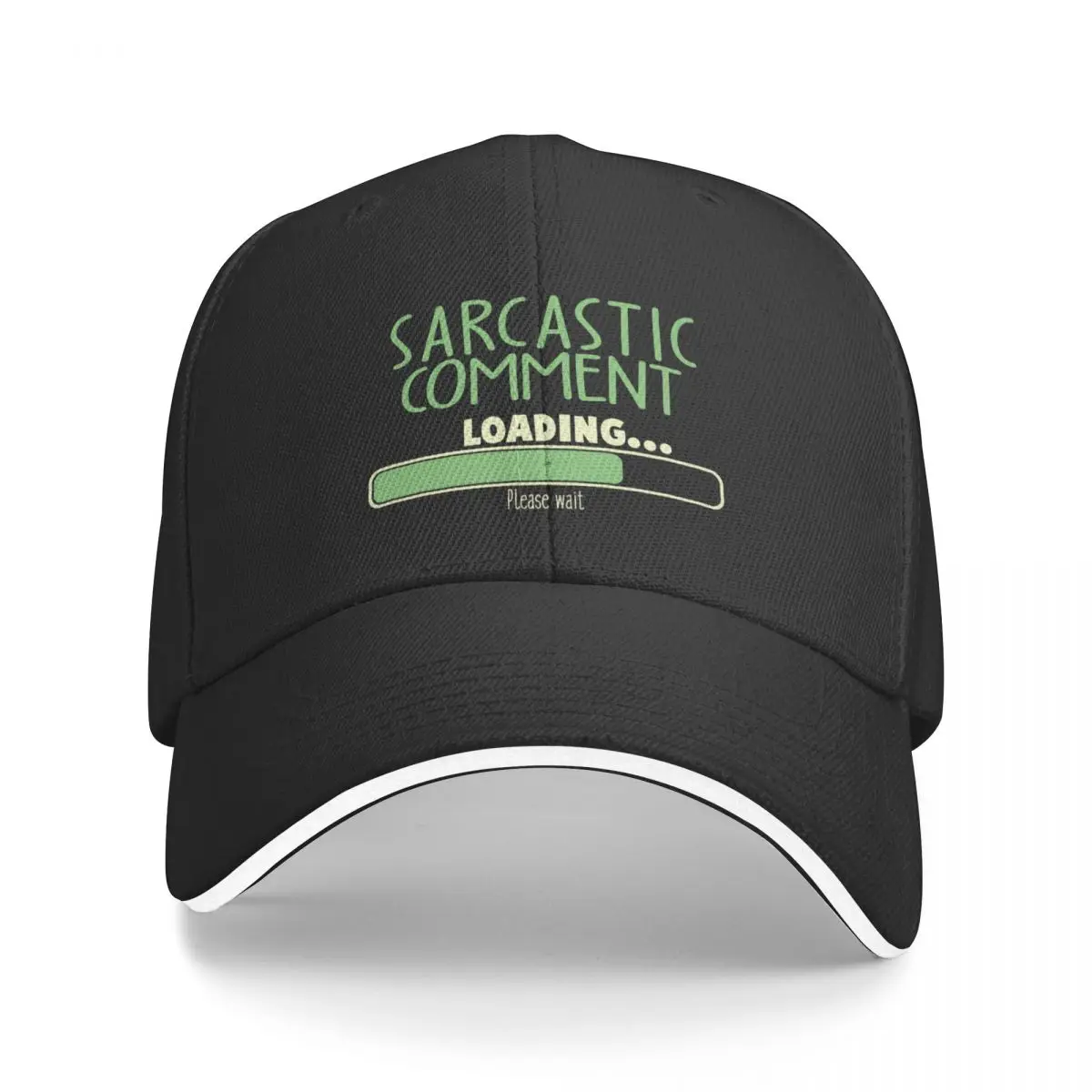 

Sarcastic Comment Loading Funny Sarcastic Quote Baseball Cap Streetwear Trucker Hat sun hat Caps For Men Women's