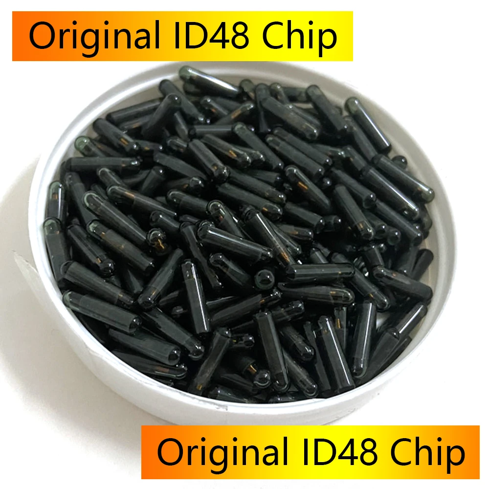 10 20 30 50pcs Original ID48 Glass Chip Auto Transponder Chip ID 48 Chip for VW Audi Skoda Honda Car Key Blank 10 20 30 50pcs original id48 glass chip auto transponder chip id 48 chip for vw audi skoda honda car key blank