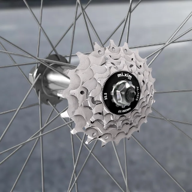 Roue Libre 7 Vitesses Acier Inoxydable 14-28T - Pour VTT, Vélos Pliants, Vélos De Ville (430g)