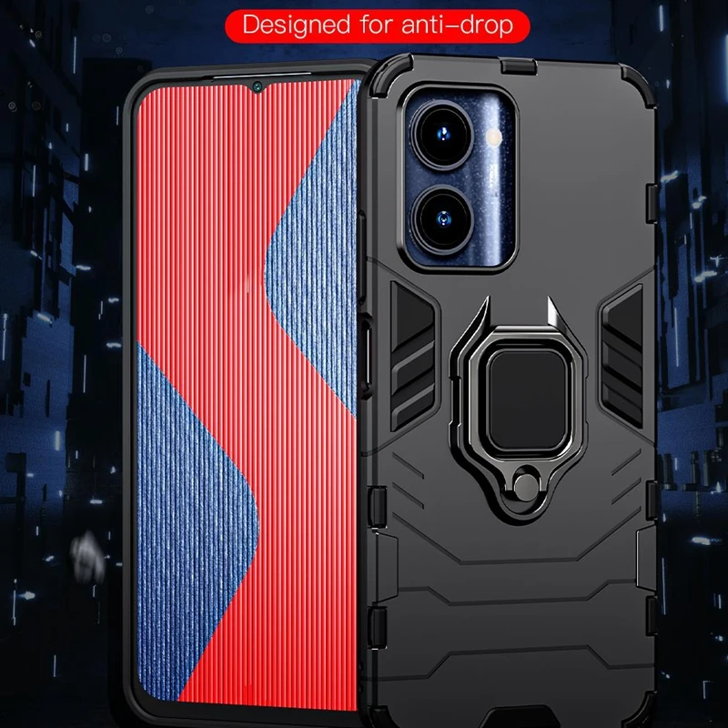 Magnetische Hülle für OPPO Reno 12 Pro 5G Reno 11 11F Schutzhülle mit Ringständerhalterung Shell Fundas Coque_voghion.com