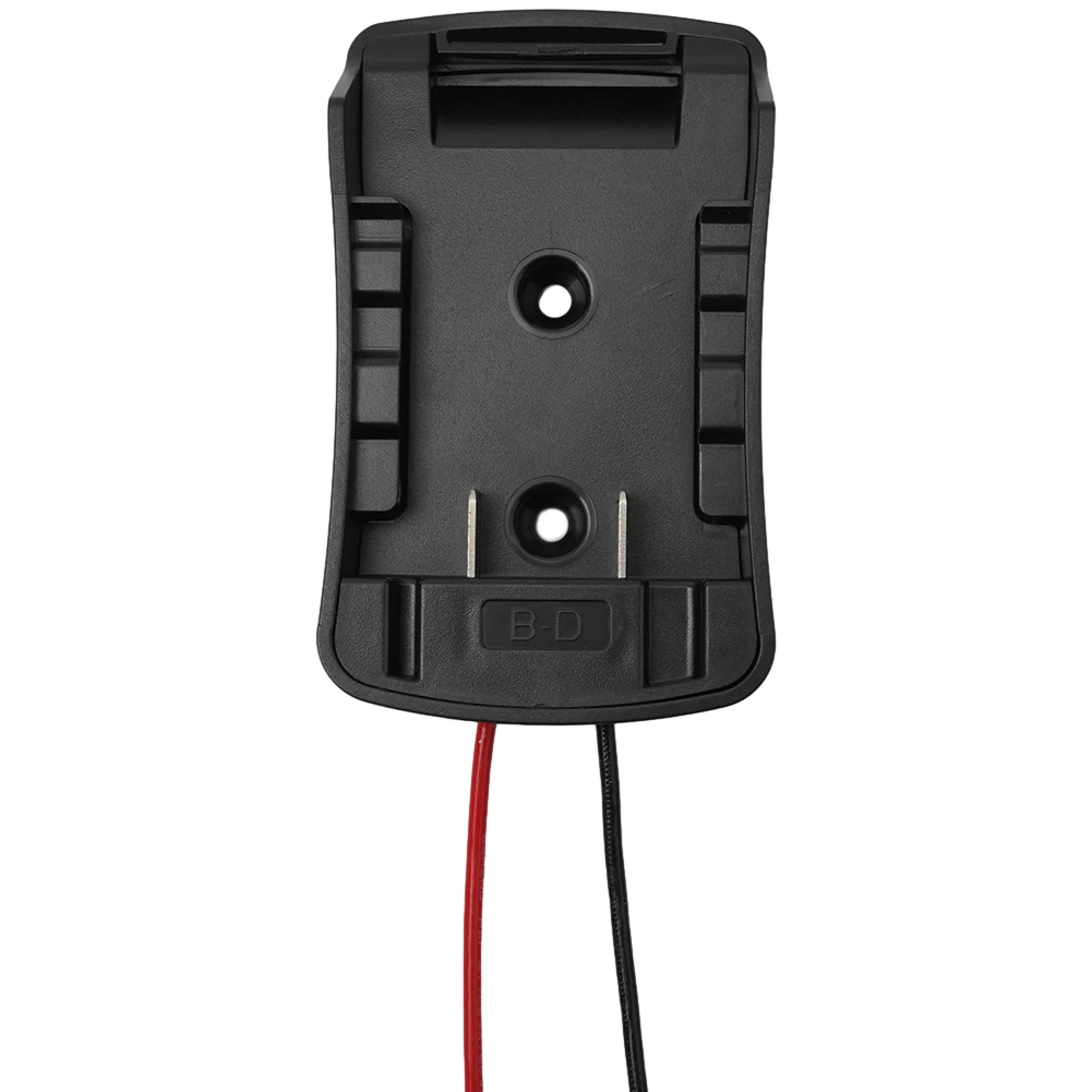 

Battery Converter Adapter For Black And Decker 18V Dock Power Connector 12 Gauge Robotics Power Tools Accessories