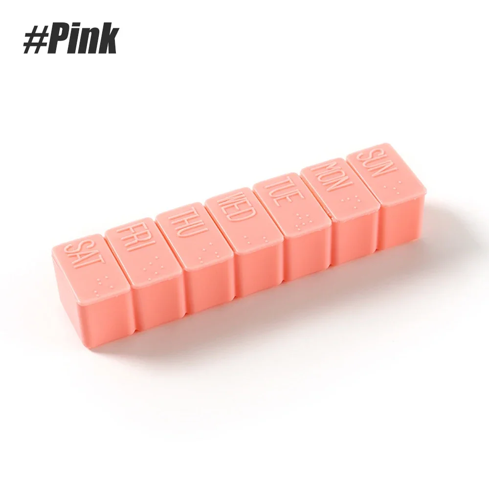 Weekly 7 Days Pill Case