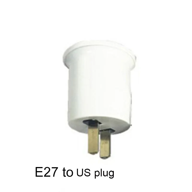 EU plug E27 Lamp led bulbs Base To EU US Plug power Socket Lamp Holder Converter Adapter for Light Bulb Lamp