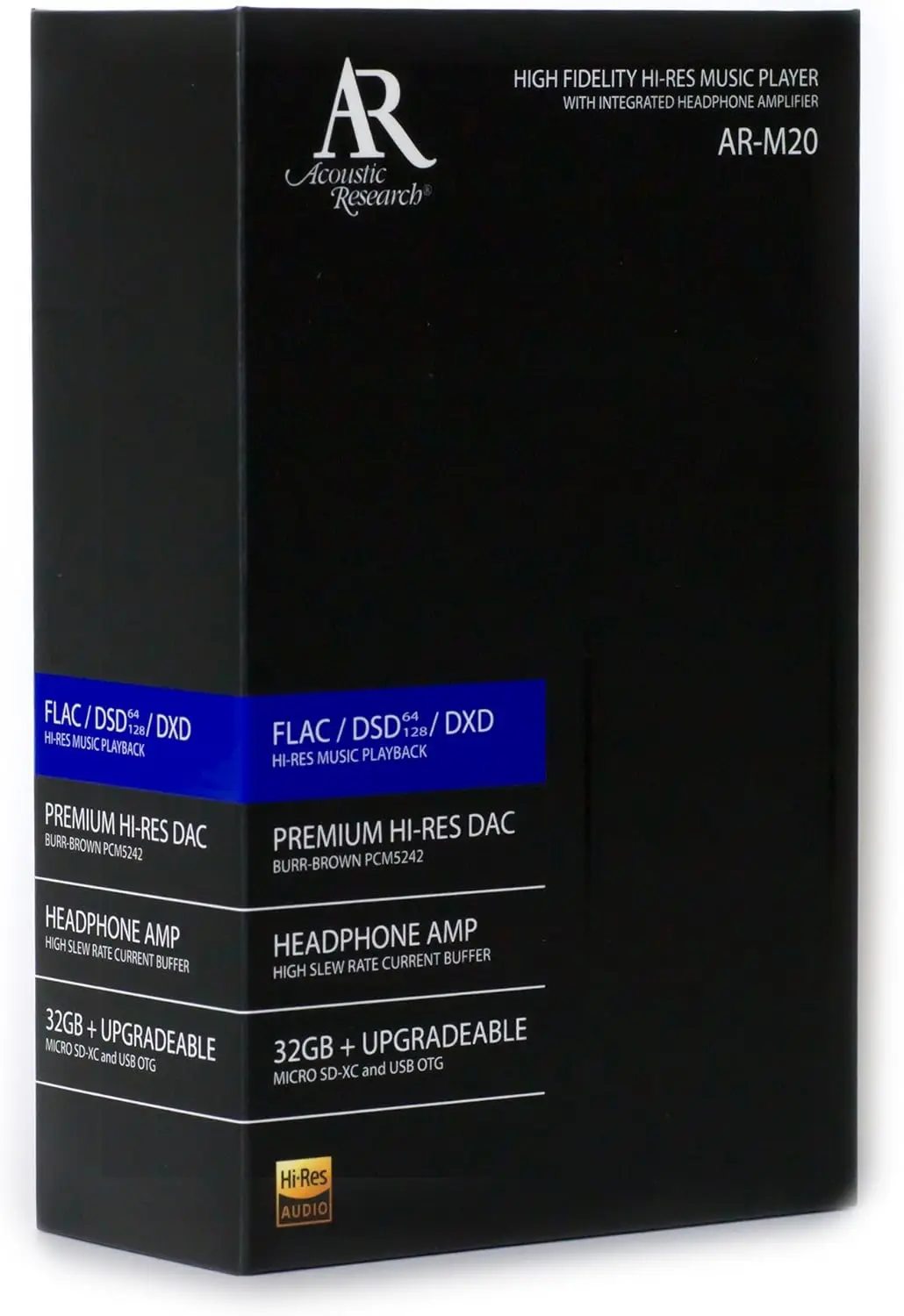 Acoustic Research Ar-m20 Hi-res Portable Music Player 32GB