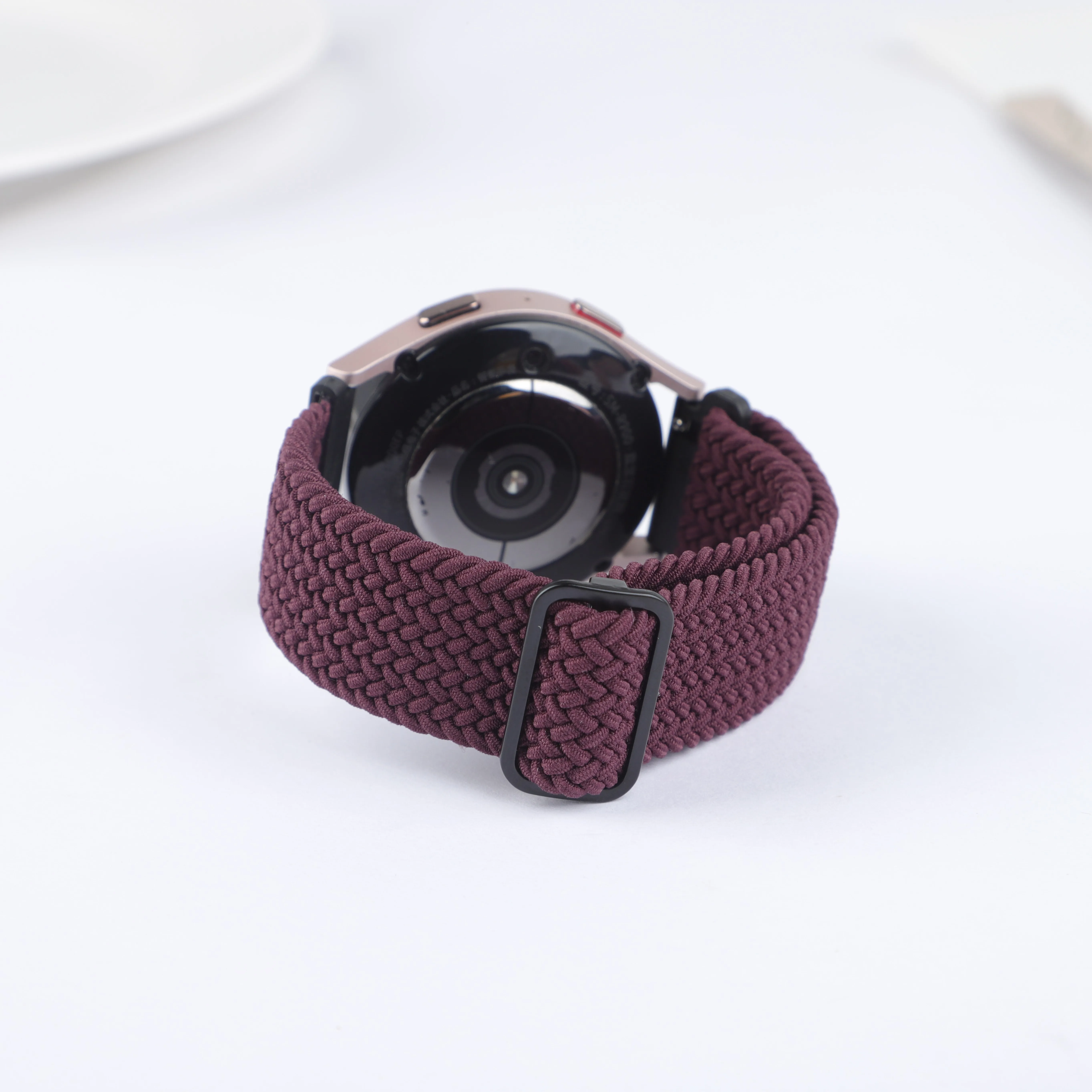 22mm Sport Nylon Braided Bracelet Smartwatch Strap Accessories