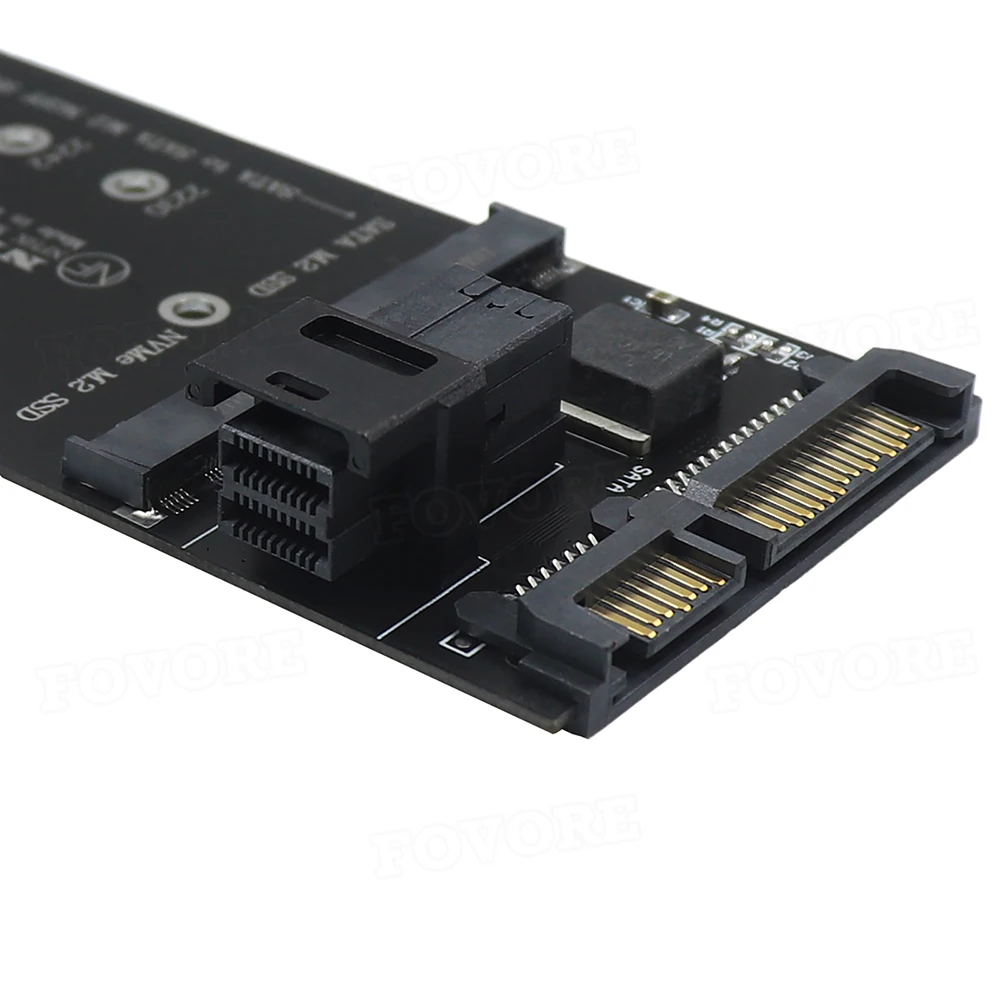デスクトップPC用コンバーターカード,u.2 sff 8639〜m2,アダプターm.2