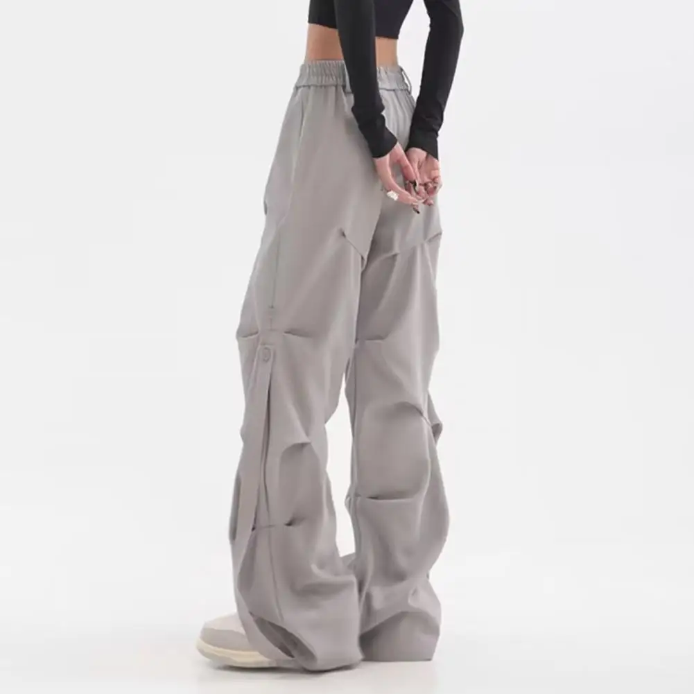 Y2k Streetwear Cargo Pants Women Casual Vintage Baggy Wide Leg Straight  Trousers Jogger Big Pockets Oversize Overalls Sweatpants - AliExpress