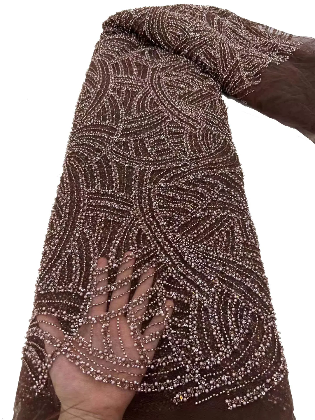 

Новинка, высококачественное вечернее платье Qipao в европейском и американском стиле с вышивкой бусинами, ручной работы