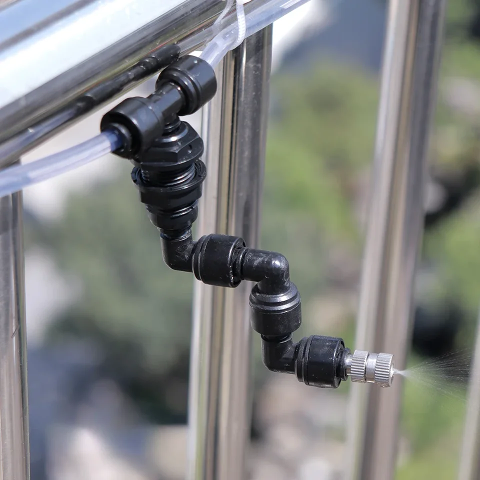 Ugello Nebulizzatore Per Terrario Rettili - Sprinkler A 360° Per Umidità E Raffreddamento - Foto 8