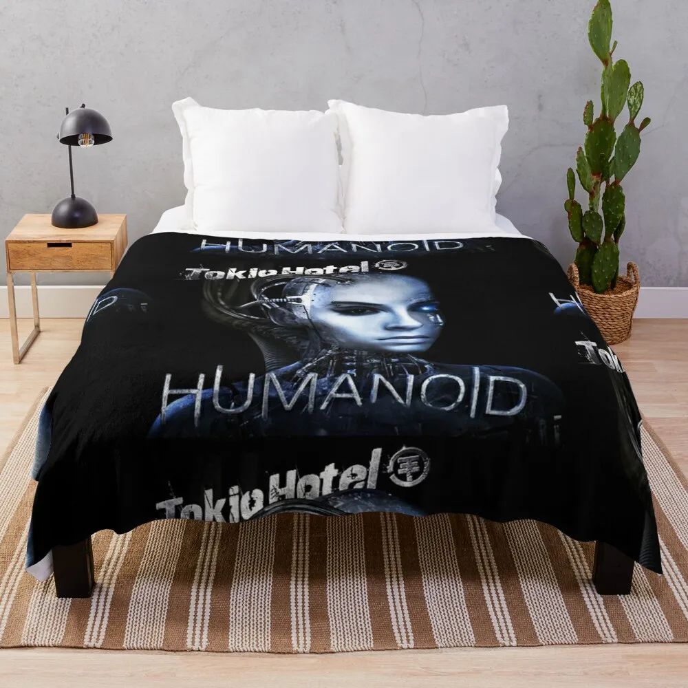 

tokio-hotel logo humanoid Throw Blanket For Sofa Thin Decorative Sofa Blankets