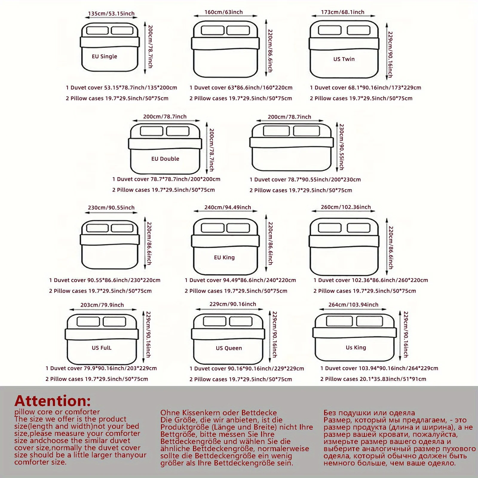 3Pcs Modern Abstract Black Orange Duvet Cover Set, Halloween Theme Bedding with Pillowcases for Bedroom Living Room Study Hotel