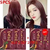 Natural Herbal Plant Hair Dye Shampoo 5 Minutes Change Hair Color Non-irritating Repair Gray White Fashion Hair Care Women Men 1