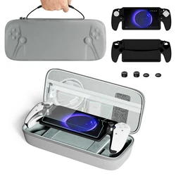 Ultimate Gaming Accessory Kit: Deluxe Carry Case, Protective Silicone Cover, Screen Guards & Thumb Grips (Grey)