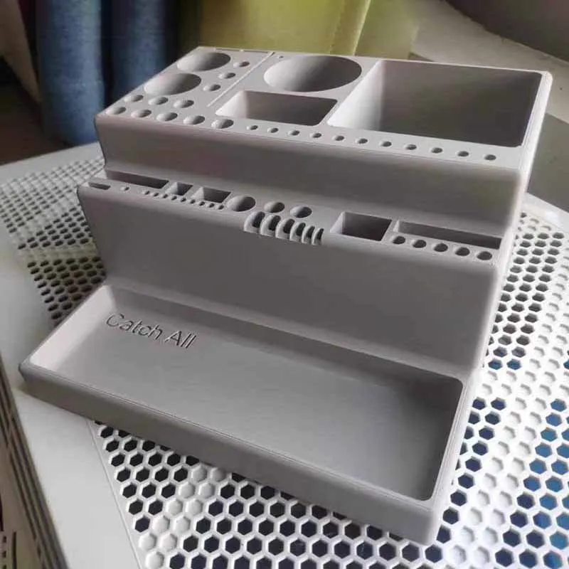 Multifunctional 3D Printing Tool Organizer for Desktop and Garage Storage