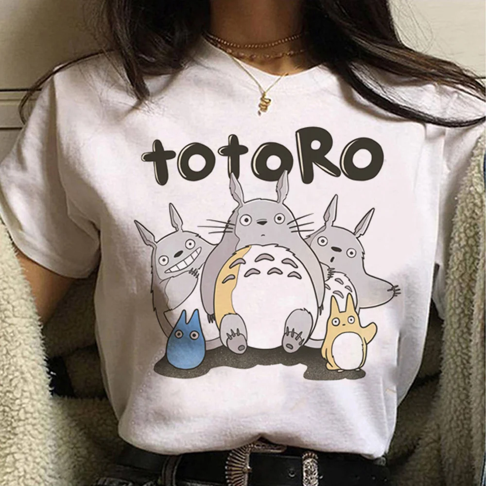 

Japanese Anime t-shirts women Y2K Tee female funny Japanese comic clothes