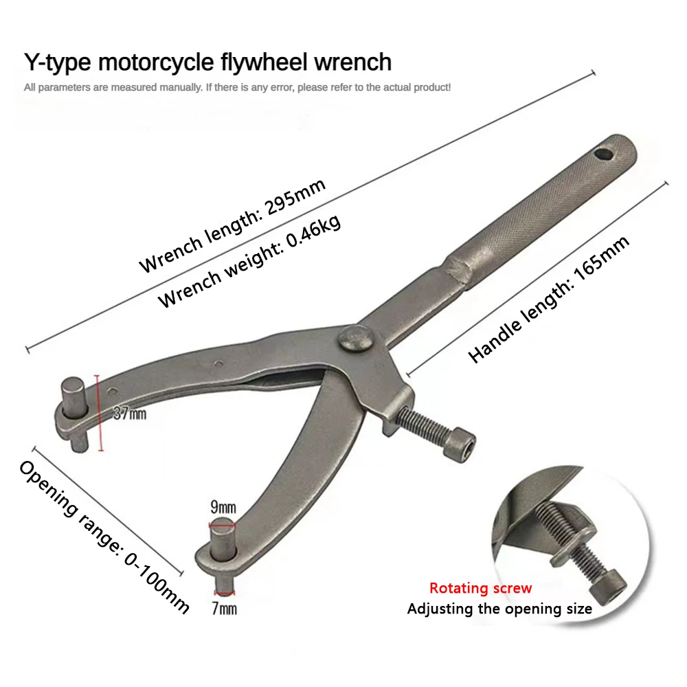 

Type Flywheel Caliper Motorcycle Variator Remover Puller Tool For Scooter Moped Gy6 50cc 125cc Flywheel Wrench Hand Tool