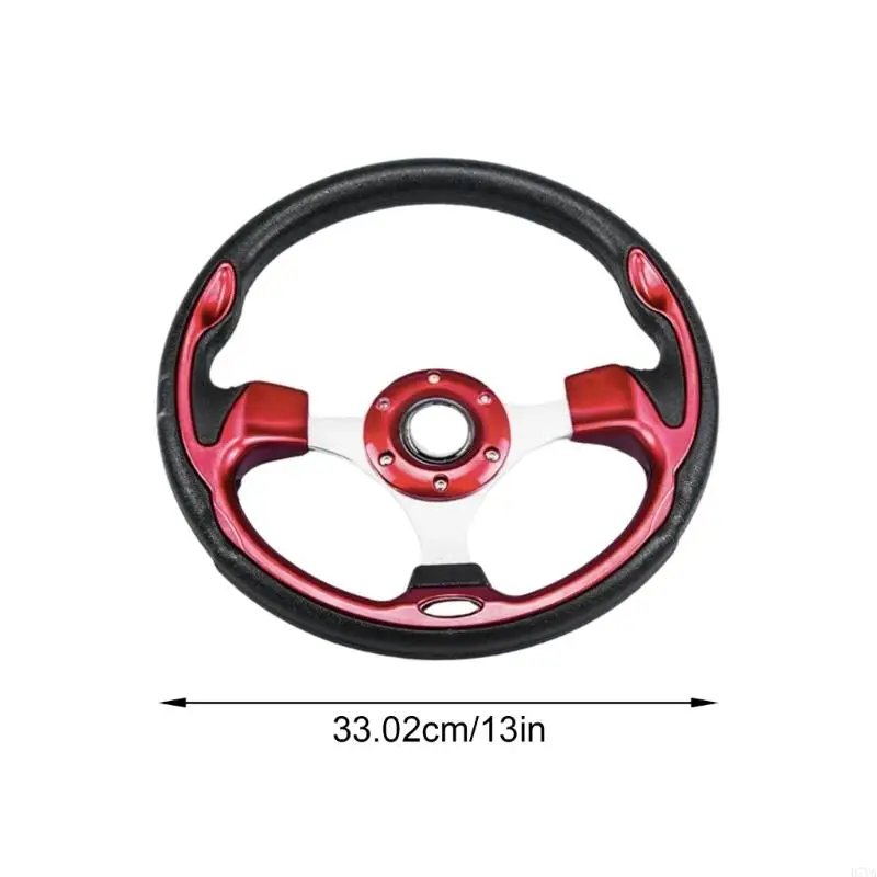 steering wheel front view