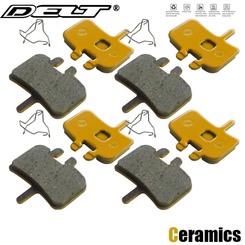 

4 Pair Ceramics MTB BIKE Cycling Hydraulic/Mechanical Bicycle Disc Brake Pads FOR Hayes HFX-Mag Series HFX-9 MX1 Nine Parts