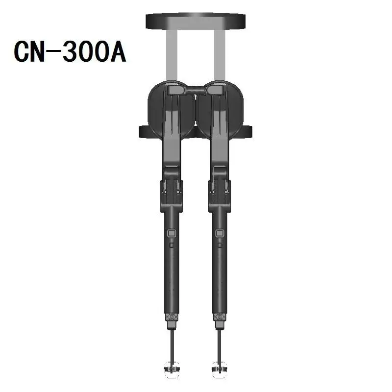 Adjustable Height Exoskeleton Wearable Seat Integrated Support Lightweight Special Work Fishing Stool Standing Worker Ideal Tool 4