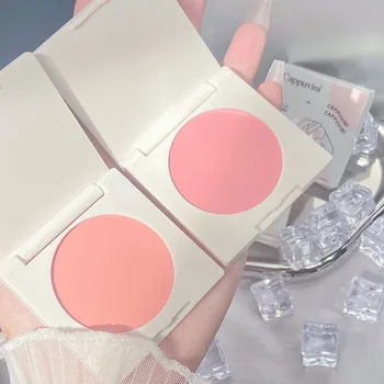 Heallor Multifunctional Makeup Cream Blush & Eyeshadow Face Blusher Purple Pink Rouge Contouring Makeup Long Lasting Easy To Col - Thumbnail 6