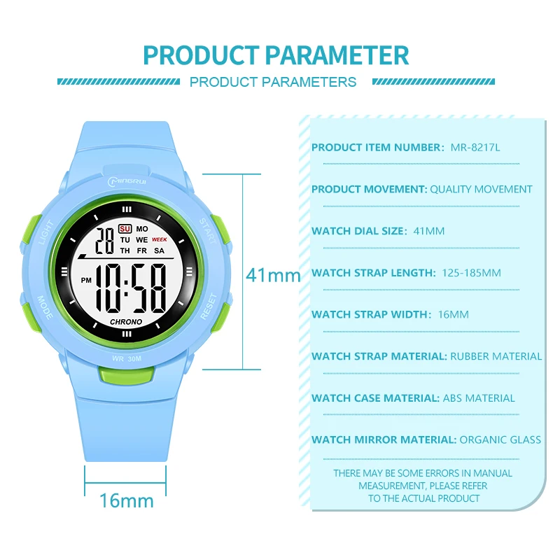 Kids Sport Watches 50M Waterproof Purple Silicone Electronic Wristwatch Digital Children Watch For Boys Girls Gift Sd3f550c093f74c3389b3dd6c3c8d5115s