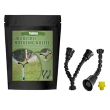 

1 Pc Adjustable Mist Irrigation Sprinkler 360 Degree Rotating Spray Nozzle Humidity Nebulizer for Family Balconies Lawns Garden