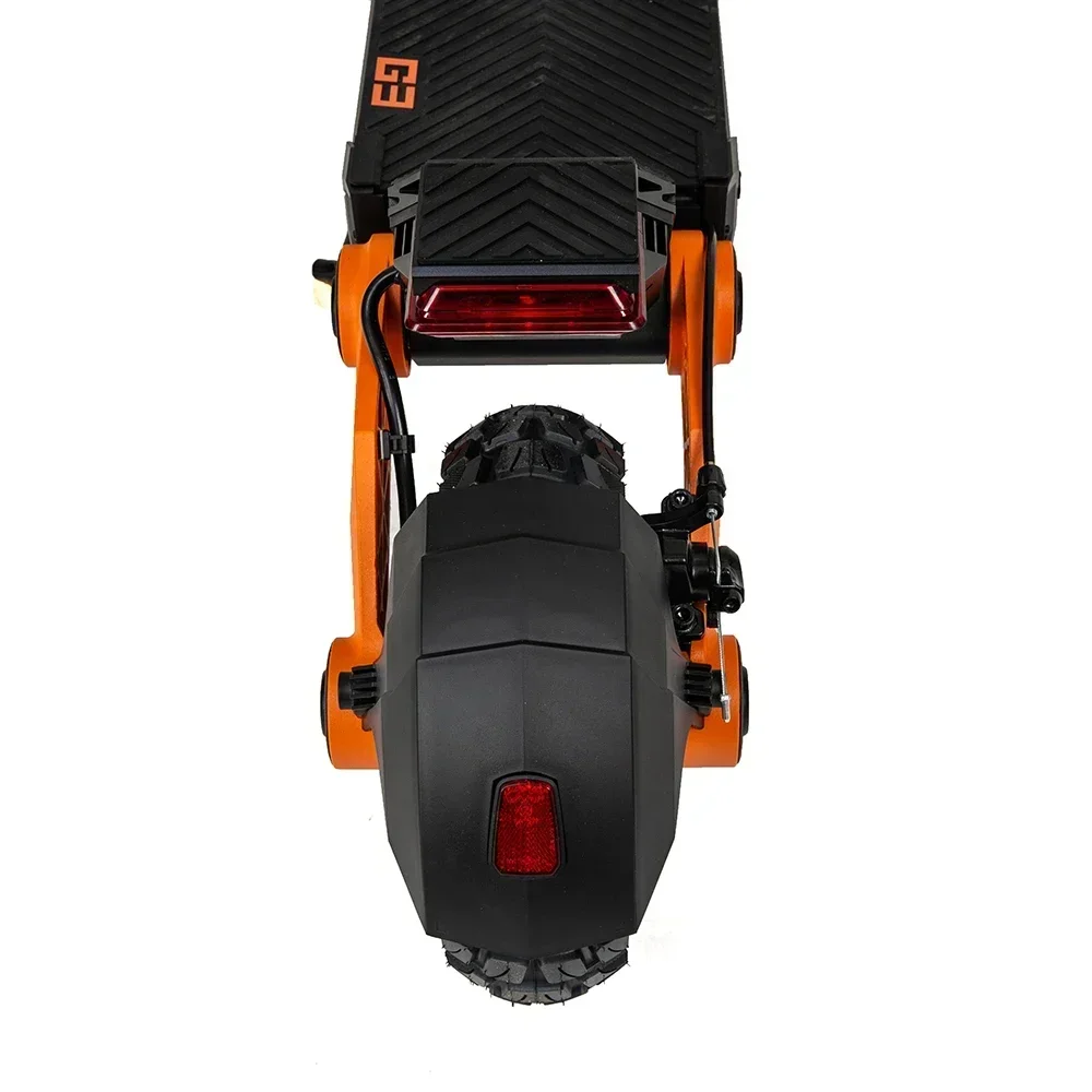 KuKirin G3 Scooter elettrico 1200W Motore posteriore 52V 18Ah 50KM/H Velocità massima Portata 70KM Display tattile Pannello di controllo Sospensione in TPU - immagine 5