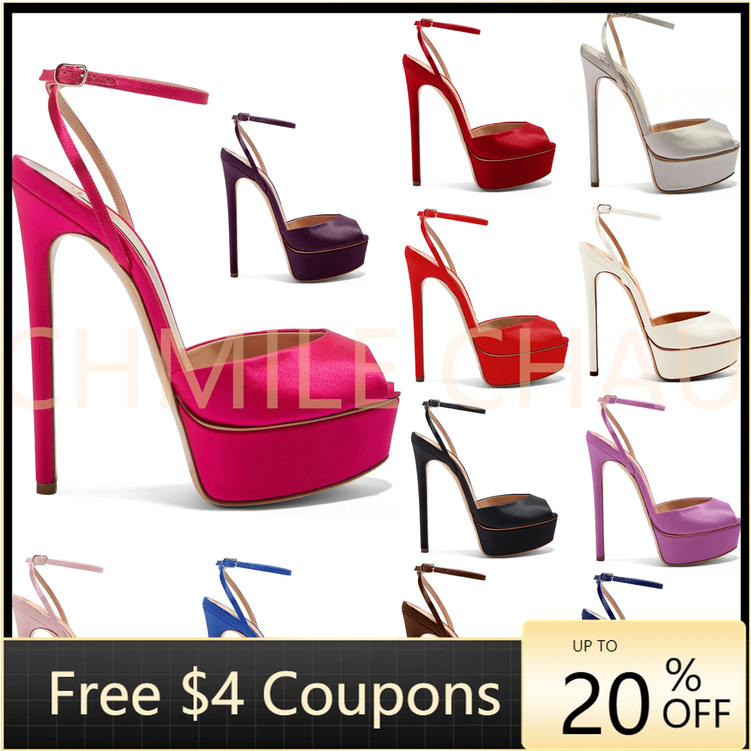 Women’s Boots Stiletto Heel Elegant Pantyhose Pointed High Leg Plus Size