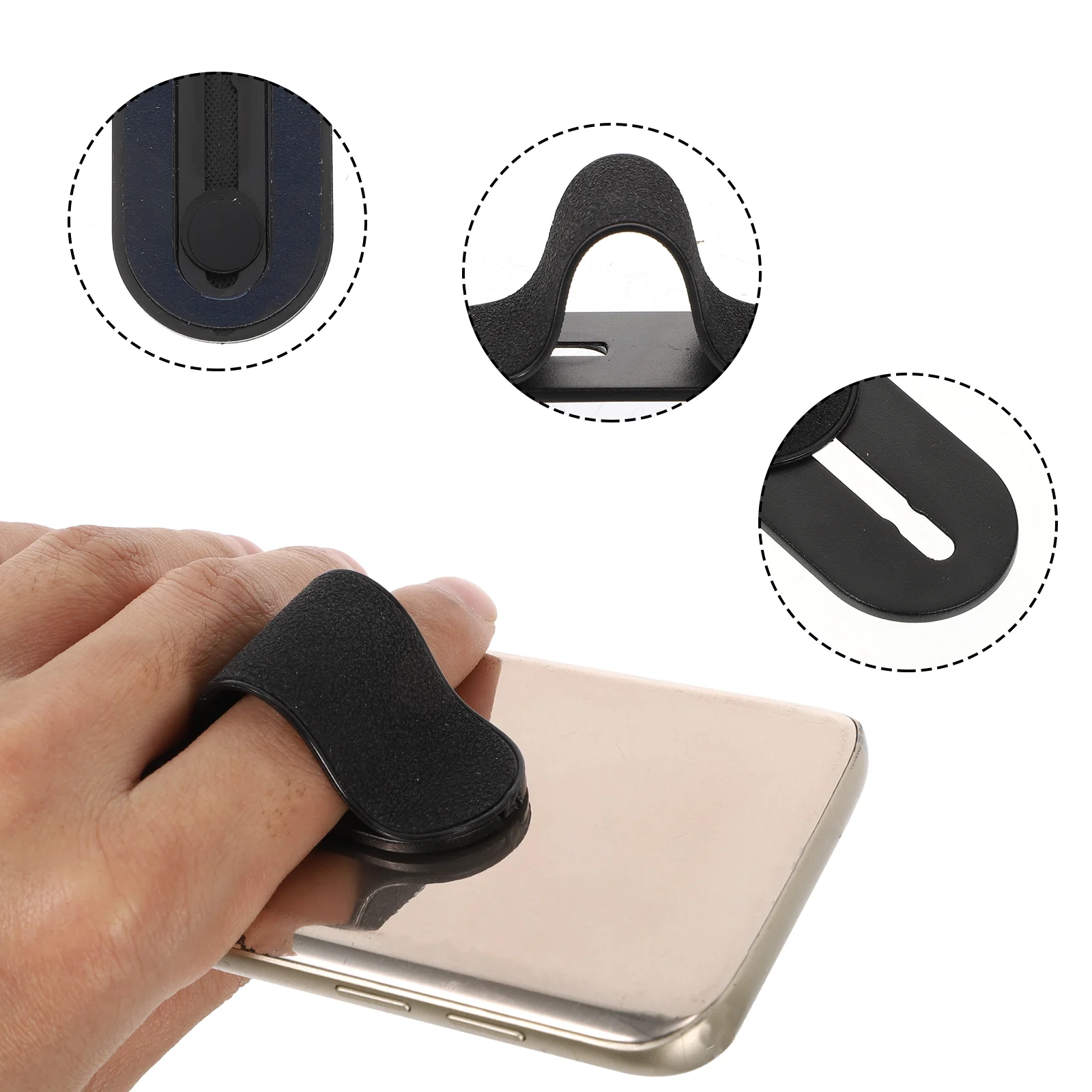 Sangle de doigt accessoire de téléphone support d'anneau