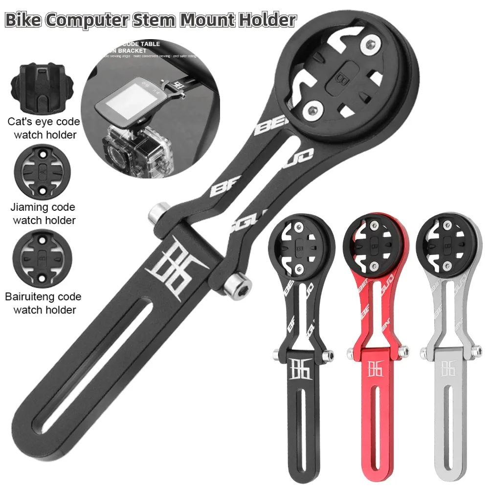 MTB Bicycle Computer Holder Aluminum Alloy Road Bike Stopwatch ...