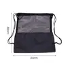Storage A Ball Scratch-resistant Mesh Drawstring Double Shoulder Bag for Travel 4