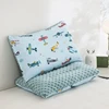Cartoon Pattern Children's Pillow Removable Washable Baby Pillow with Zipper Household Breathable Cotton Boys Girls Pillow 5