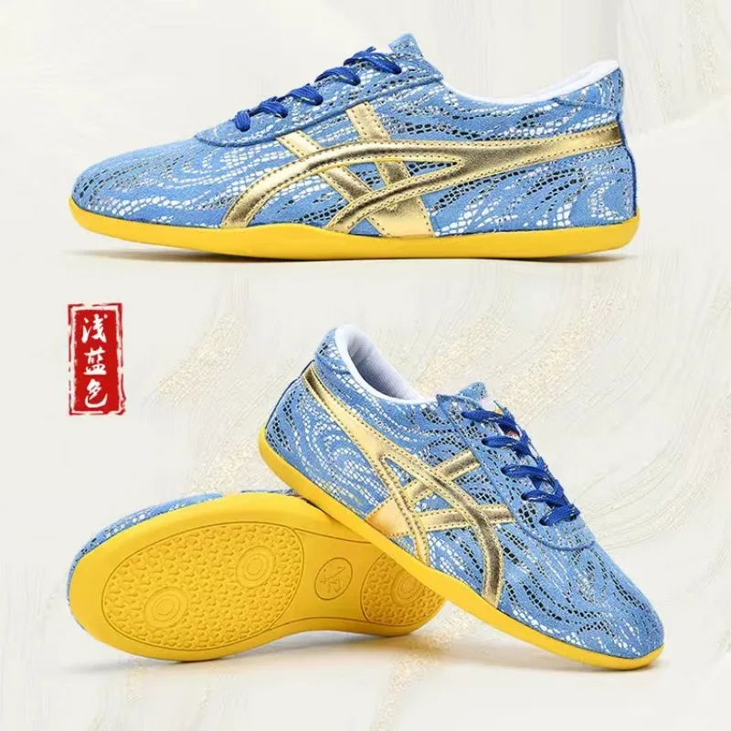 Professional Tai Chi Shoes Couples Comfortable Martial Arts Shoes for Men Women Gym Shoe Wearable Wushu and Taichi