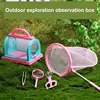 Critter Keeper Nature Worm Observation Kit Portable Worm Viewer Critter Container Toy Outdoor Collection Case Kit For Childrens 5