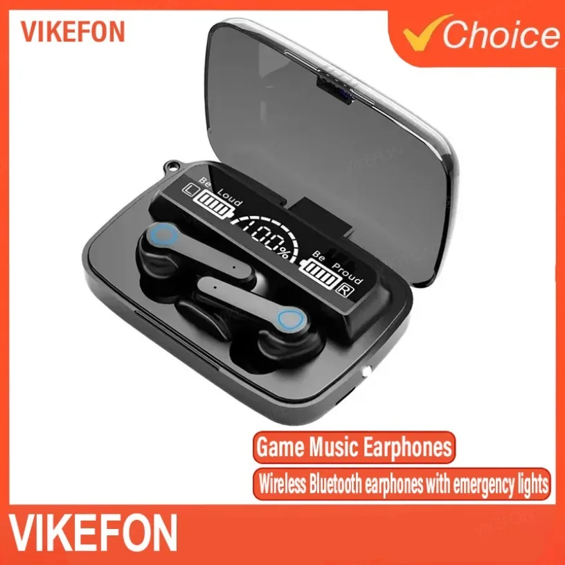 M19 TWS Wireless Bluetooth Earbuds Noise Cancelling Gaming Earbuds with Mic for Phones