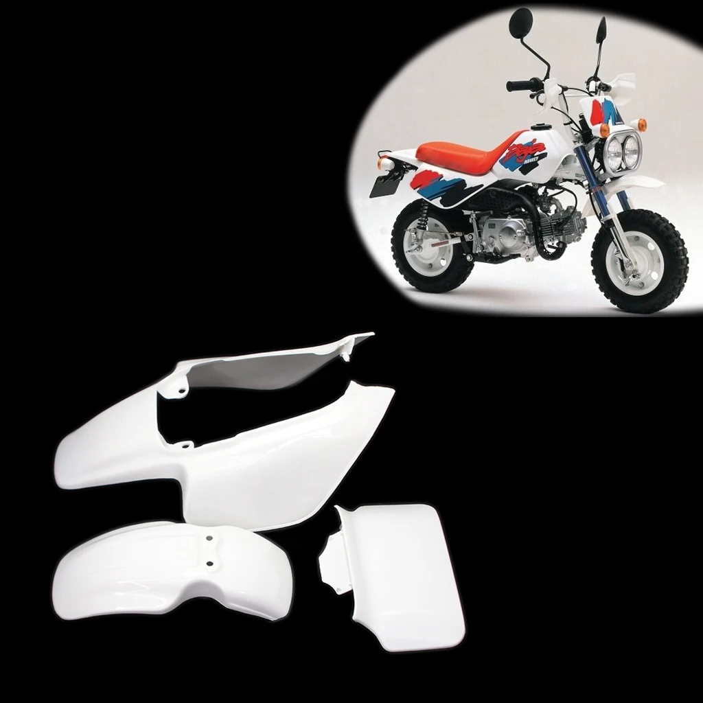 Honda CRF250L Plastic Body Kit - Complete 7-Piece Fairing Set For 2013-2019 Models (Red/White)