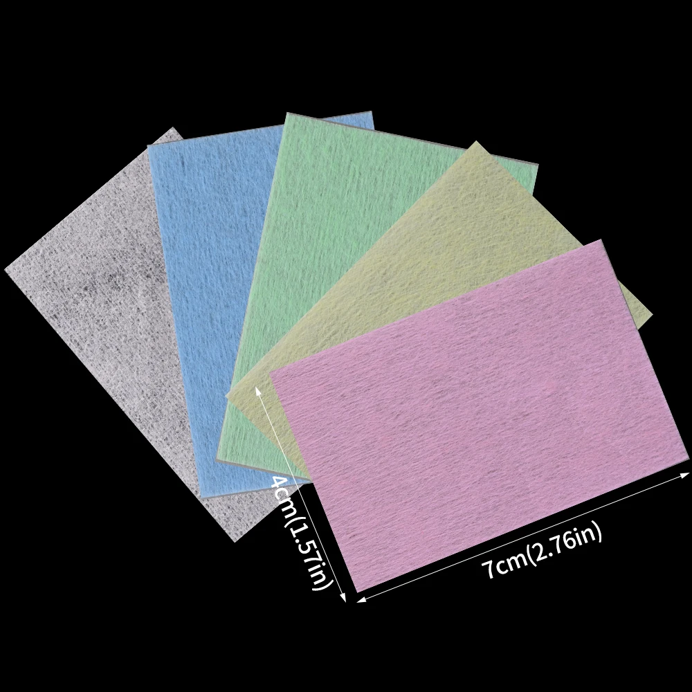 100/500/600/1000Pcs Professional 100% Nail Cotton Pads White Gel Polish Remover Paper Lint-Free Wipes Manicure Cleaning Tools *& 6