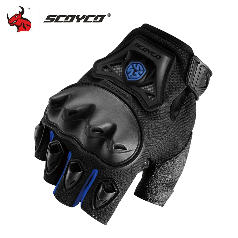 SCOYCO Anti-drop Motorcycle Gloves Breathable In Summer Windproof Cycling Multicolor Gloves Motorcycle Accessories Equipment