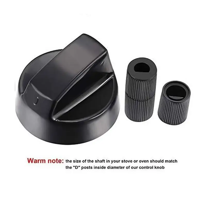 Replacement Switch Knob Gas Stove Control Knob Plastic General Range Oven Cooker Hob For Benchtop Burner 4pcs