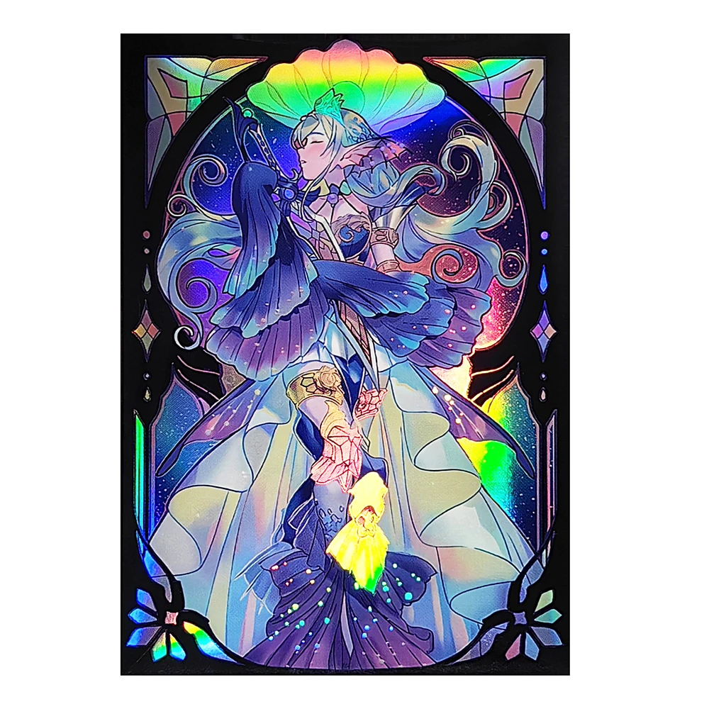 holographic yugioh card sleeves Cutie Melffy Yu-Gi-Oh! Kado Supplies Add another layer of durability by double sleeving your favorite trading cards Premium Preferred Protection 100 Black