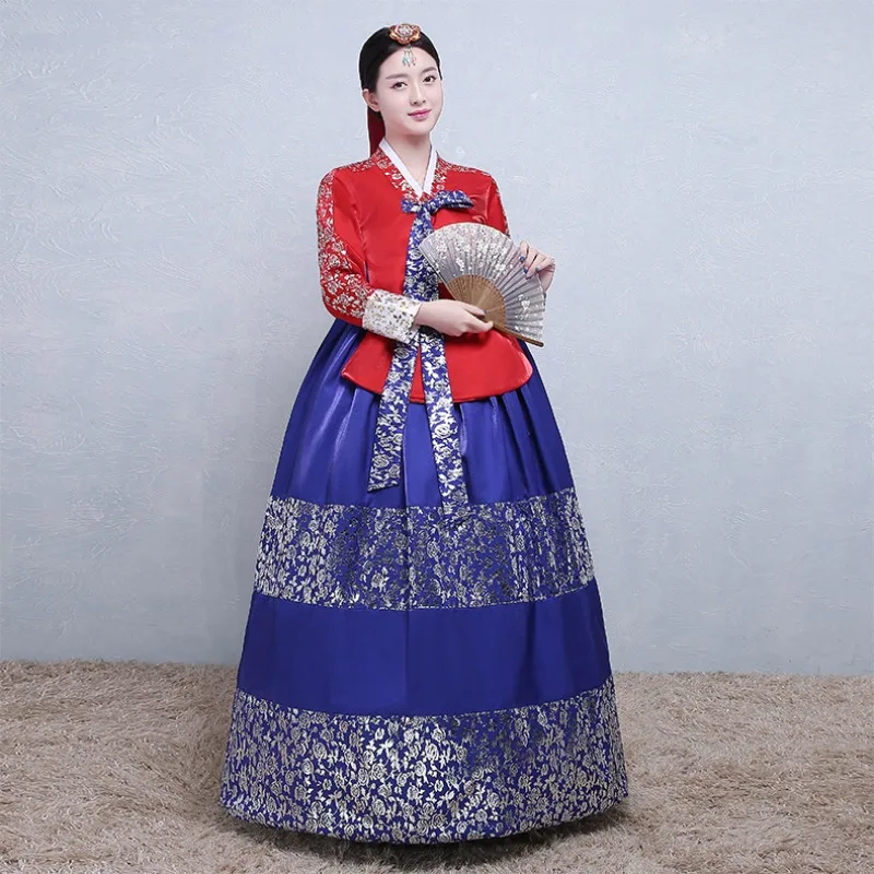 

Traditional Korean Wedding Dress Female Korean Dress Adult Dress Improved Korean Court Costume National Dance Hanbok 한복