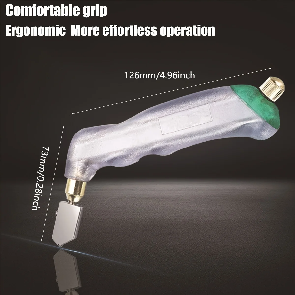 Glass Cutting Pistol Style, Tungsten Carbide Glass Cutting Tool Replacement, Professional in Tiles Mirrors Windows