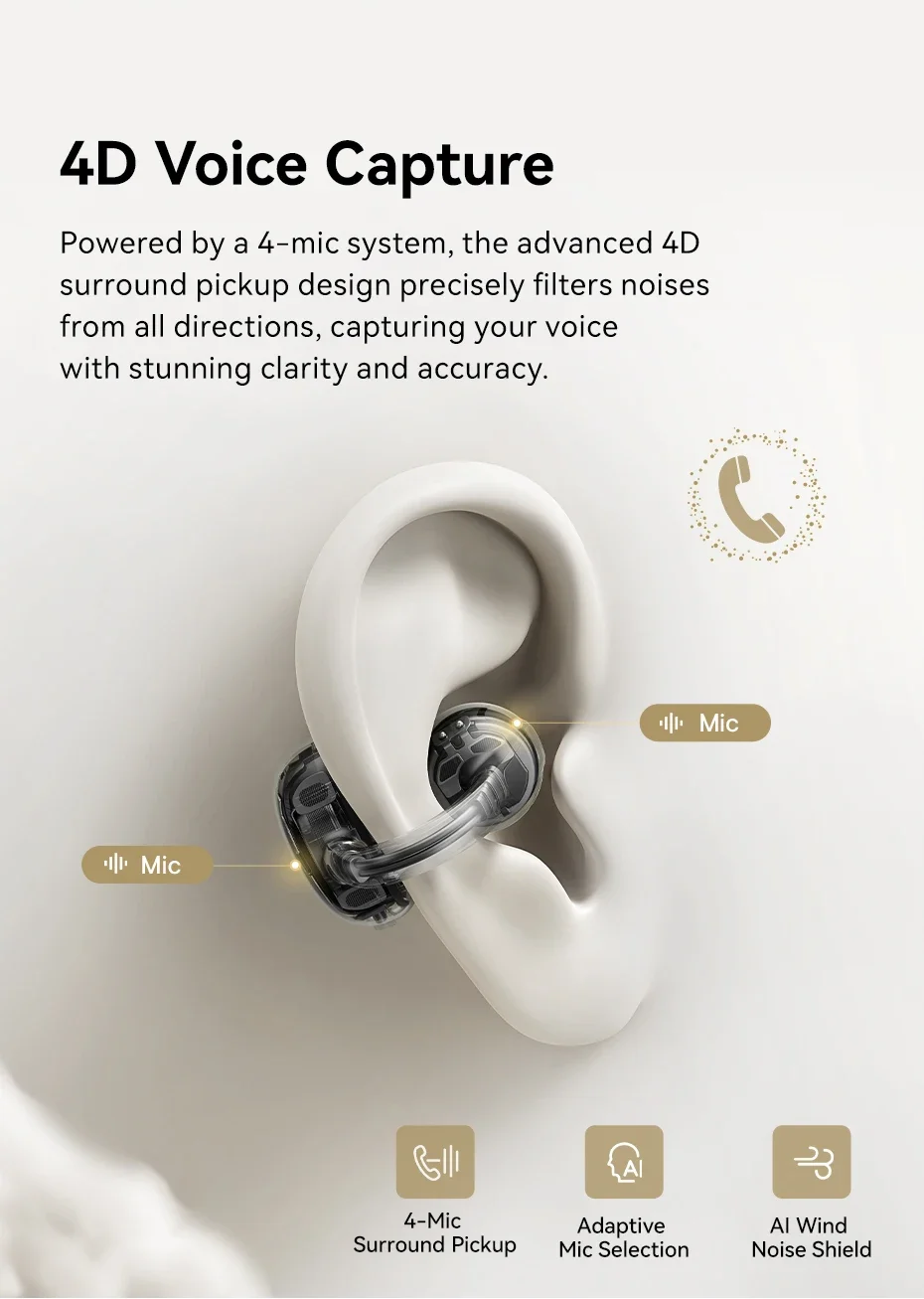 Baseus MC1 Pro Open-Ear TWS Earbuds